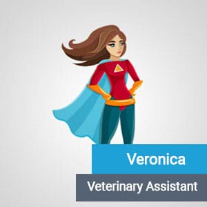Veronica, veterinary team member at Primary Care Animal Hospital in Long Beach