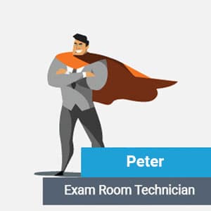 Peter, veterinary team member at Primary Care Animal Hospital in Long Beach, CA