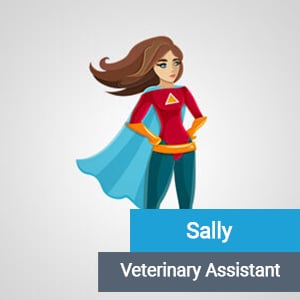 Sally, veterinary team member at Primary Care Animal Hospital in Long Beach, CA